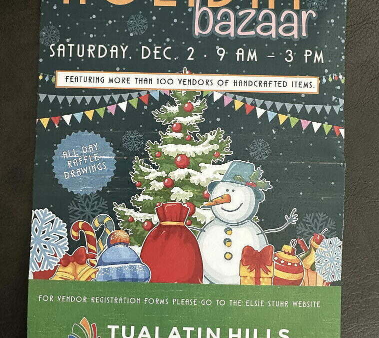 Call to artists – Holiday Bazaar