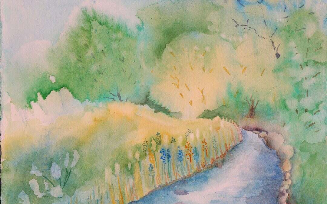 Gradated Watercolor Washes—Susan Pfahl